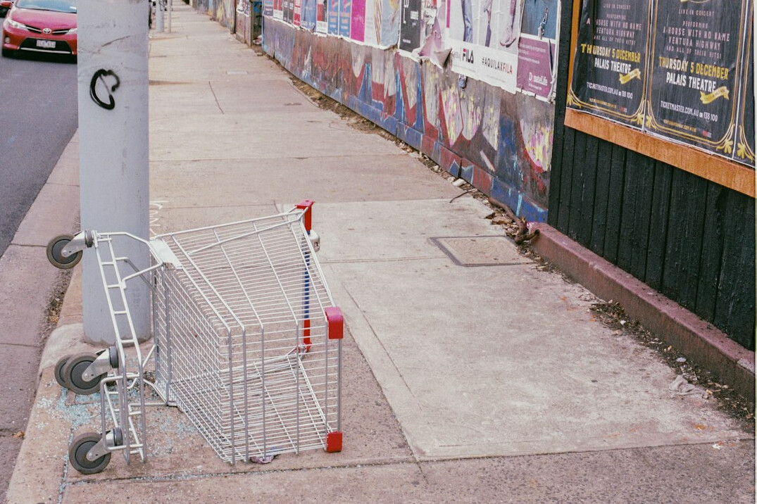 modified shopping cart theft