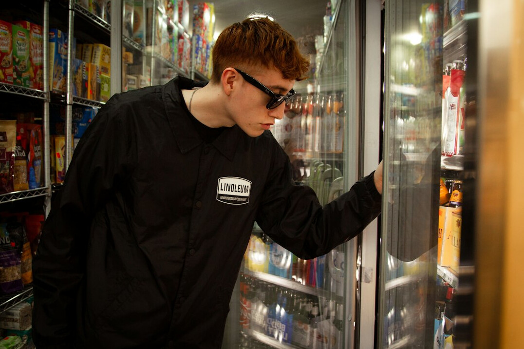 store detective watching customers